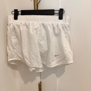 Nike Women's Athletic White Shorts